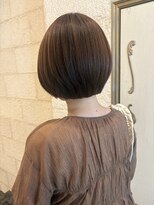 ジーナ 京都河原町(Zina)&nbsp;【京都河原町烏丸】ショートボブ ナチュラルブラウン