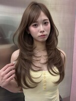 ハーヴィー 大宮店(HARVEY) レイヤーカット/オリーブベージュ/MIYU