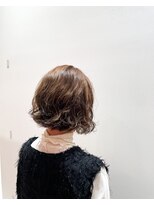 ヘアリラクゼーション クインズベリー(Hair Relaxation Queen's Berry) 大人ガーリーボブパーマ1.18