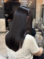 ハル 新宿(haru)&nbsp;黒髪ストレート/縮毛矯正/絹髪/ロングヘア髪質改善/20代30代40代