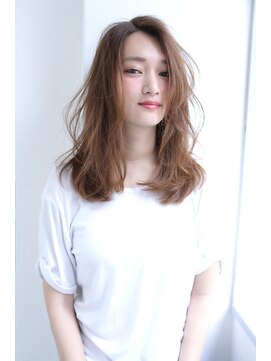 ロゼ 石橋(Rose) 【Rose】ラフカジュアルウェーブ×セミロング★★