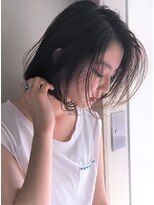 リマ(RIMA)&nbsp;【RIMA】 外国人風☆シースルーウェットなニュアンス質感ボブ