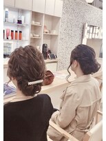 ブロッサム ヘアデザイン(blossom) ふんわりアップ