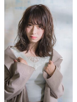 ネオリーブクレア 綱島店(Neolive Krea) 愛されロブ 男性人気No1ヘア ゆるふわほつれカール