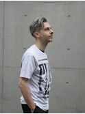 ツーブロックでつくるアレンジ自在のかき上げ・ビジネスヘア