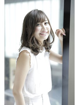 アフロディーテ ギンザ 秋葉原店(APHRODITE GINZA) 切りっぱなしボブ/エアリーロング/美髪/ピンクブラウン/秋葉原