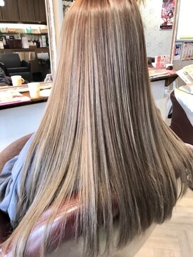 ヘア メイク ココ(hair make coco) ホワイトベージュ♪