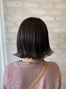 ヘアグレース レフア(hair grace Lehua) ナチュラル外ハネ透け感カラーで大人女子に進化☆