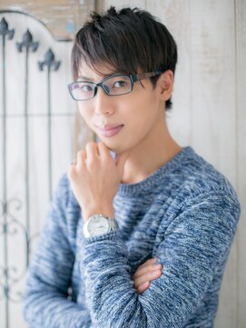 トニーアンドガイ メン 与野駅前店(TONI&GUY MEN) 爽やかナチュラル束感ショートレイヤーa