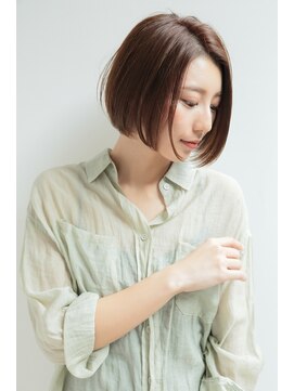 ロンドジェネルーズ 柏(Lond generous) 【Lond高嶋優】ショコラベージュの乾かすだけのサラッとボブ