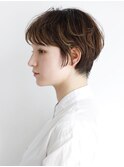 似合わせカット銀座大人ショート テラッコタミニウルフ