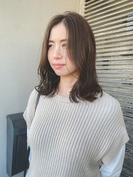 オルティ(OLTI) 《OLTI》サイドレイヤー×くすみベージュ