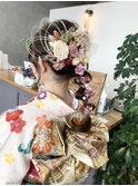編み下ろし×アップ 2wayスタイル