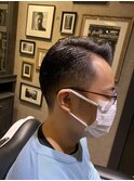 【STAY GOLD新百合ヶ丘】7:3分けツーブロック
