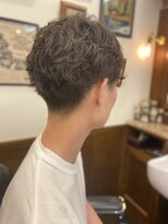 ヒロギンザ 田町店(HIRO GINZA) 外国人風七三パーマ