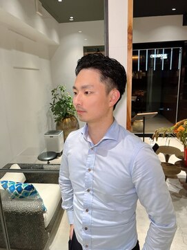 サルファ ヘアデザイン 名古屋 丸の内(S.ALPHA HAIR DESIGN) メンズアップバング