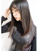 美髪ストレート