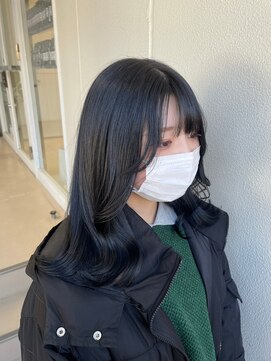 ガリカ シーム(Gallica/SEAM) 【桑原雪音】韓国風透明感地毛風カラー/顔周りレイヤー<原宿>