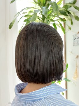 ラグラスヘア(LAGRAS HAIR) 大人可愛いアッシュブラウンボブ