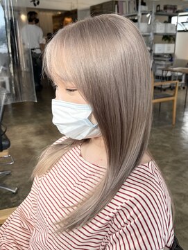 ザ オーダー(THE ORDER) ホワイトベージュケアブリーチダブルカラーインナーカラー