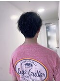 《GRANDLINE友田千栄》メンズツイストスパイラルパーマ　韓国
