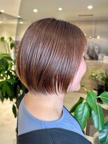 ミズチャーム(Ms.CHARM)&nbsp;ショートボブ/オレンジブラウン