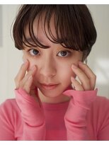 シビウォル(CBWOL)&nbsp;丸みと透け感のあるショートヘア