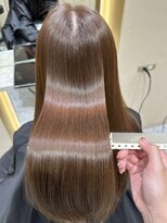 プアメリア 名古屋(Puamelia)&nbsp;明るめベージュ/ブリーチなし/髪質改善/ケアカラー/