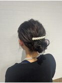 シニヨンアレンジ