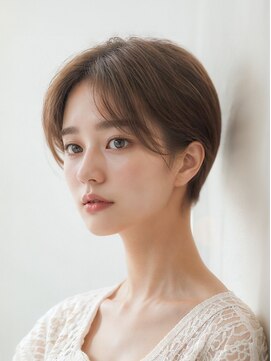 テーラヘアー 稲毛店(TELA HAIR) センターパートハンサムショート【TELA HAIR 稲毛店】