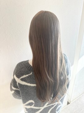 エヌアンドエー 春日部東口店(hair shop N&A) ナチュラルに華やかなロングスタイル 冬カラーと髪質改善TR