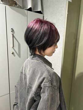 リラス 博多(rilas) デザインカラー/ルーツカラー/エンドカラー/ショートウルフ