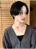 ショートボブ/丸みショート /ハンサムショート/マッシュショート