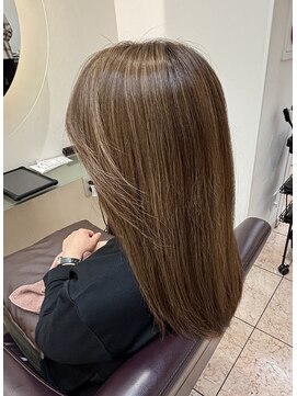 松本平太郎美容室 銀座パートフォー(PART４) 白髪ぼかしハイライト　　◎３０代　４０代　５０代