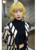 イエローローライトニュアンスセクションデザインカラー