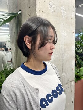 キャラハーフ 池袋東口店(KYARA HALF) 【NATSUKI】ナチュラルショートボブ