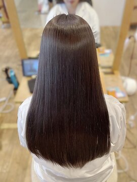 バイオレット 表参道店(Violet) 透明感カラー+髪質改善トリートメント