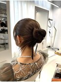 カチモリヘアアレンジ