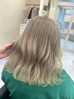 ミニョン(mignon)&nbsp;韓国/ダブルカラー/ブリーチ/ピンク/学割U24/新越谷/南越谷/草加