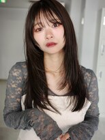 ジュール 銀座(Joule)&nbsp;銀座/銀座駅/韓国/レイヤーカット/顔周り/前髪カット/ストレート