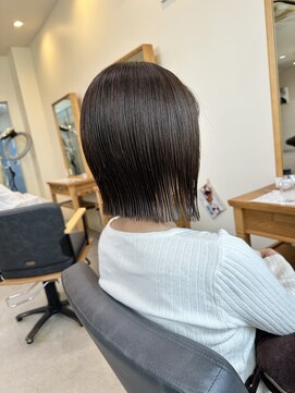 ヘアーポケット リタ(HAIR POCKET ritta) 藤田が叶えるボブ×オリーブグレージュ