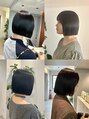 フィルムス 千葉(FILMS)&nbsp;ライン感を残した【ぱつっとボブ】のお客様多数担当しています！