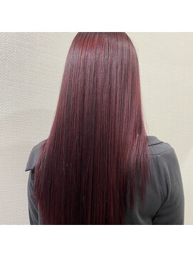 ベルポ(Bellpo) レッド系カラー2回してます