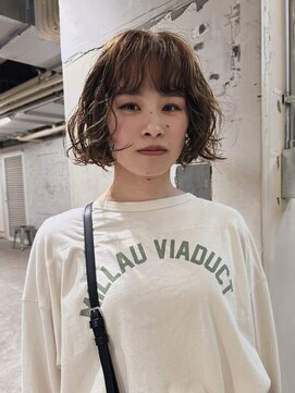 フレンチボブとパーマ