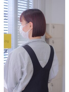 ソレイユ(Soleil) 切りっぱなしボブ/タッセルボブ/ワンレンボブ/表参道【松本匡介