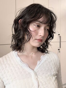 ロンドアンメゾン 原宿(Lond un Maison.) 大人ガーリー/ミニボブレイヤー/ミディアムレイヤーカット/原宿