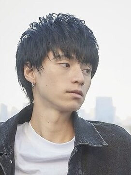 クロムトウキョウ ザ バーバー 新宿本店(CHROM TOKYO the Barber) マッシュウルフ/メンズヘア