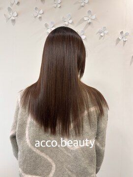 ヘアーアンドメイク アッコ(hair and make acco) 髪質改善　酸性トリートメント