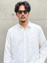 ニューヨークニューヨーク 垂水店(NYNY)&nbsp;センターパートｘツーブロックｘカルマパーマｘメンズ