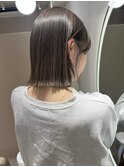 切りっぱなしボブ